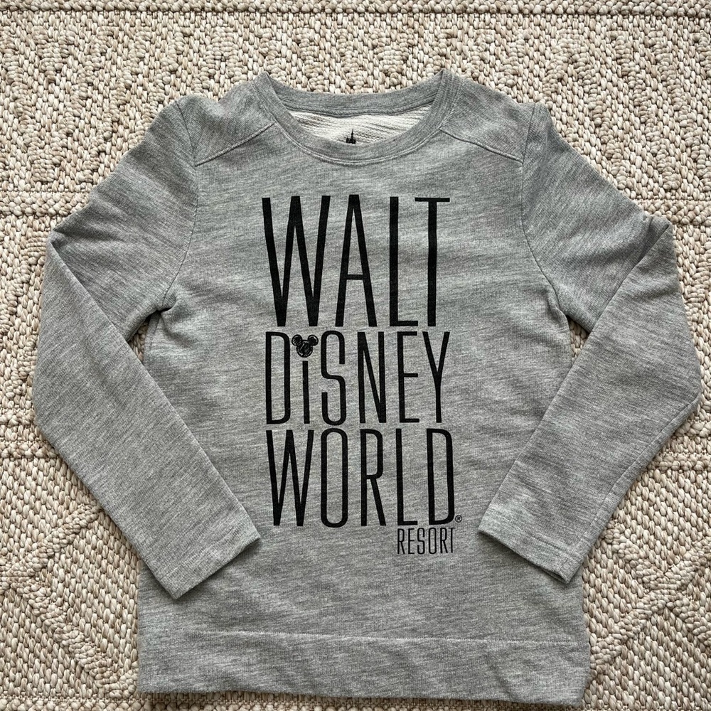 Gray Walt Disney World Sweatshirt